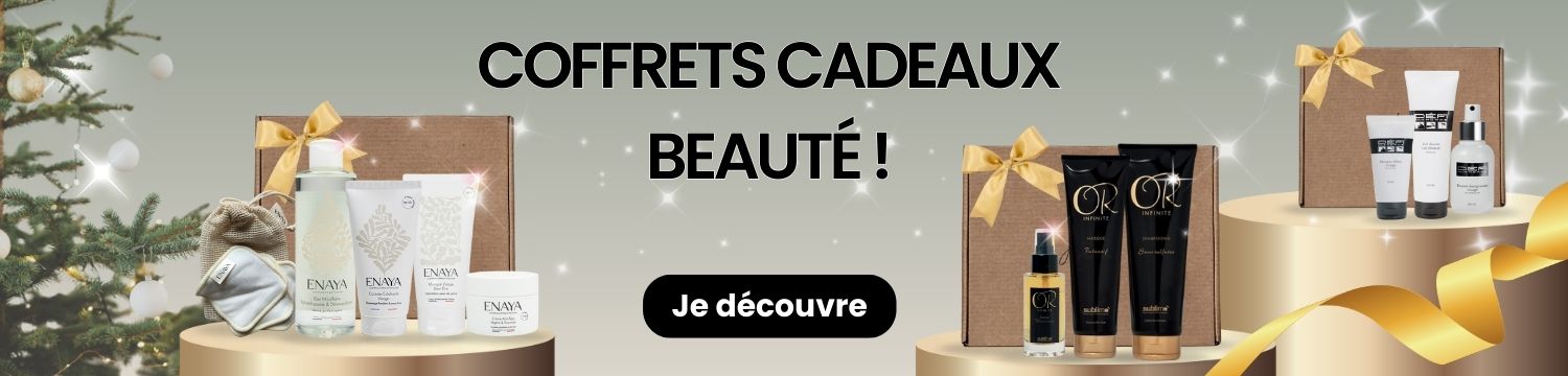 Coffrets Cadeaux Beauté de Noêl 2025 - Soins cheveux, soins visage & corps et soins pour les hommes